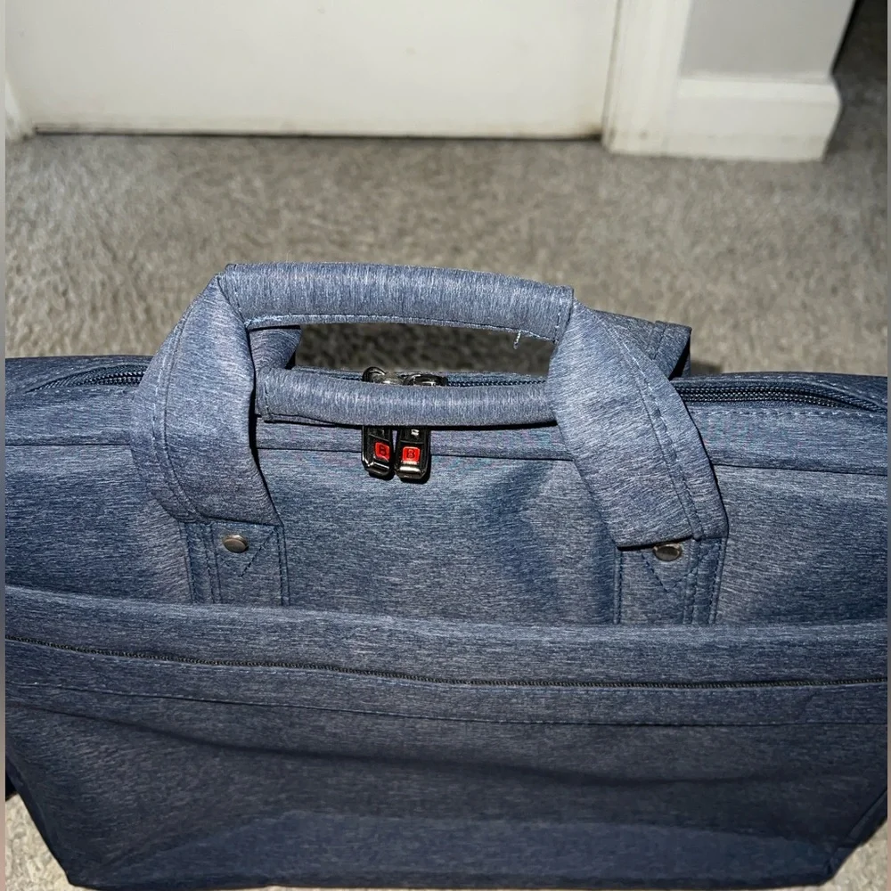 Navy Blue Laptop Bag